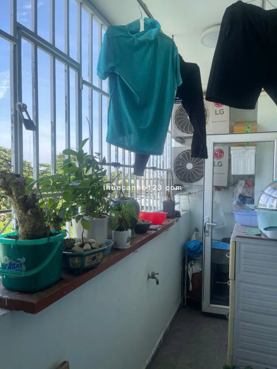 Chung cư Bùi Hữu Nghĩa, P3, Bình Thạnh: 9tr/th, 1p ngủ rộng, 75m2