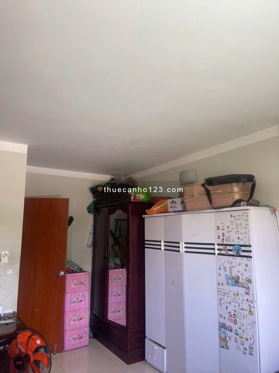 Chung cư Bùi Hữu Nghĩa, P3, Bình Thạnh: 9tr/th, 1p ngủ rộng, 75m2