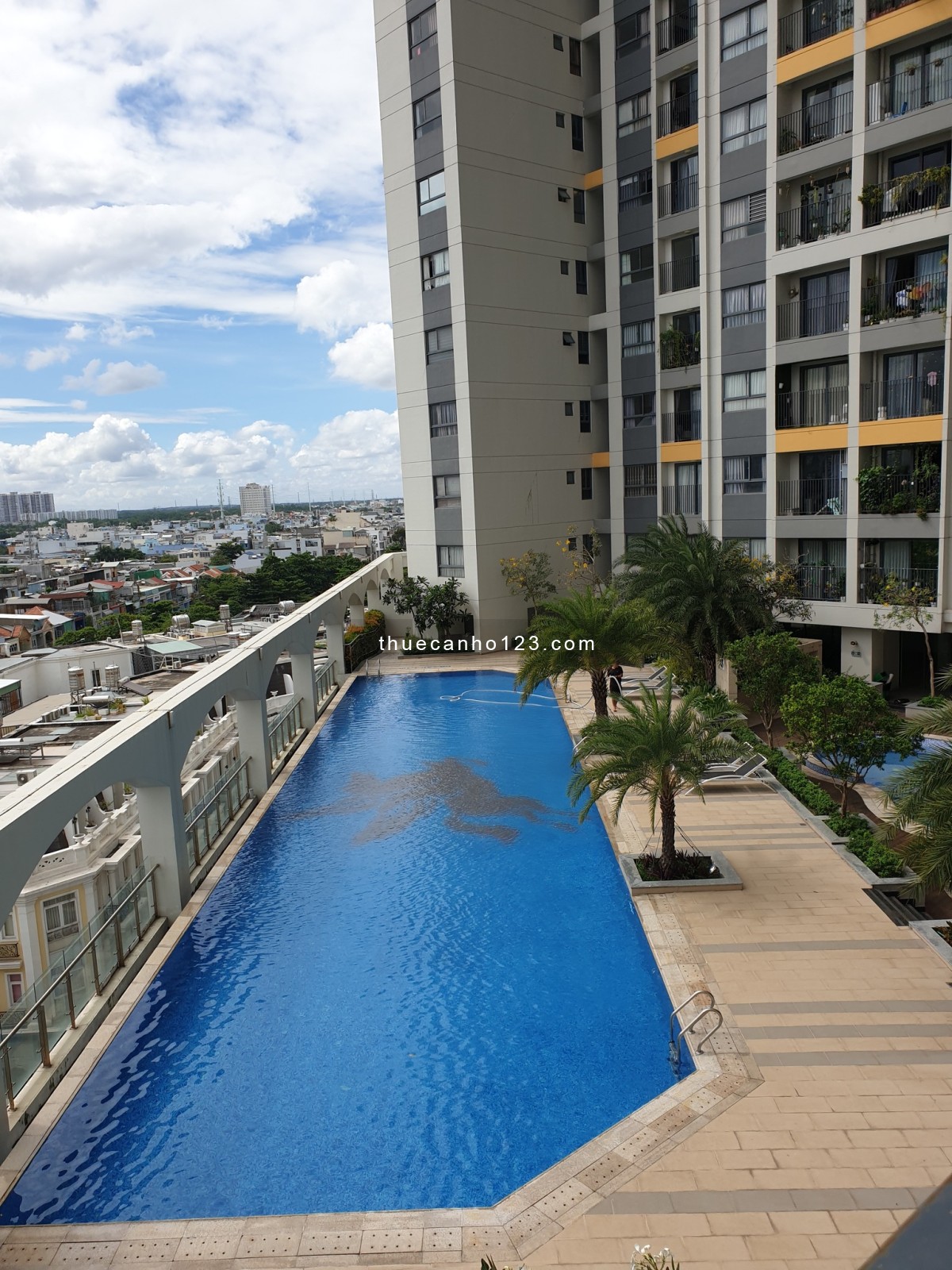 Cần cho thuê căn hộ chung cư The Pegasuite 1, 1A Tạ Quang Bửu Phường 6 Quận 8- Diện tích 68m2