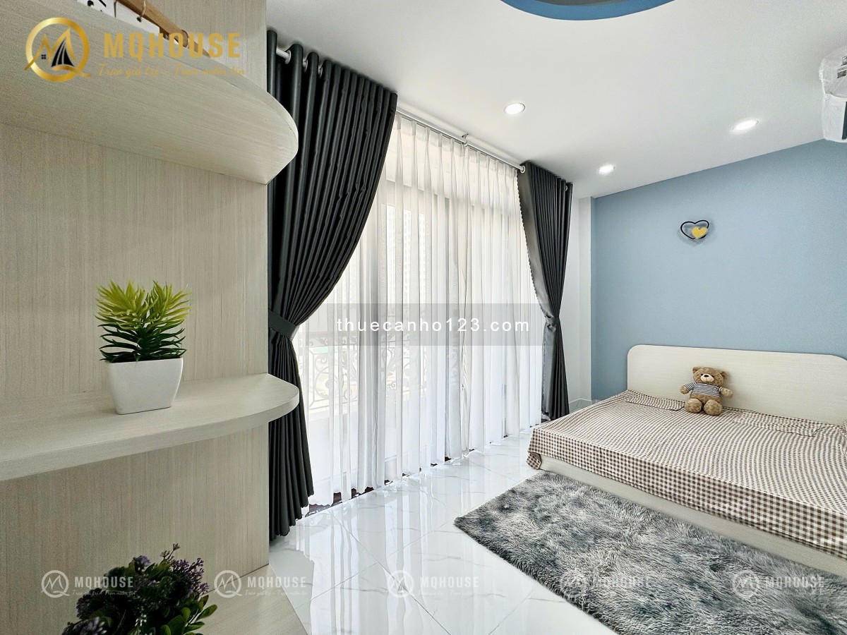 Căn hộ ban công full nội thất mới Tân Phú - Giáp Tân Bình, Q10, Q11
