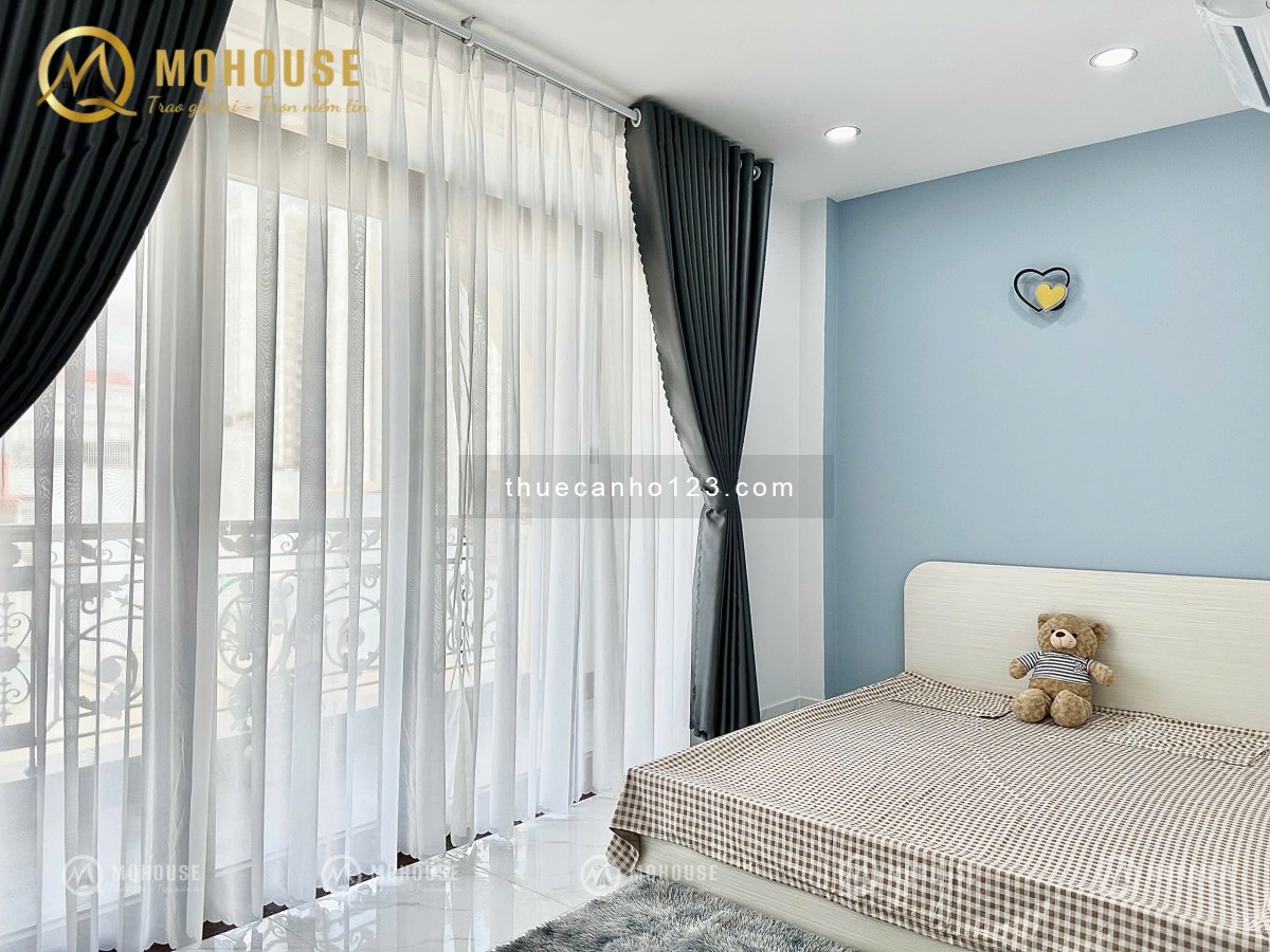 Căn hộ ban công full nội thất mới Tân Phú - Giáp Tân Bình, Q10, Q11