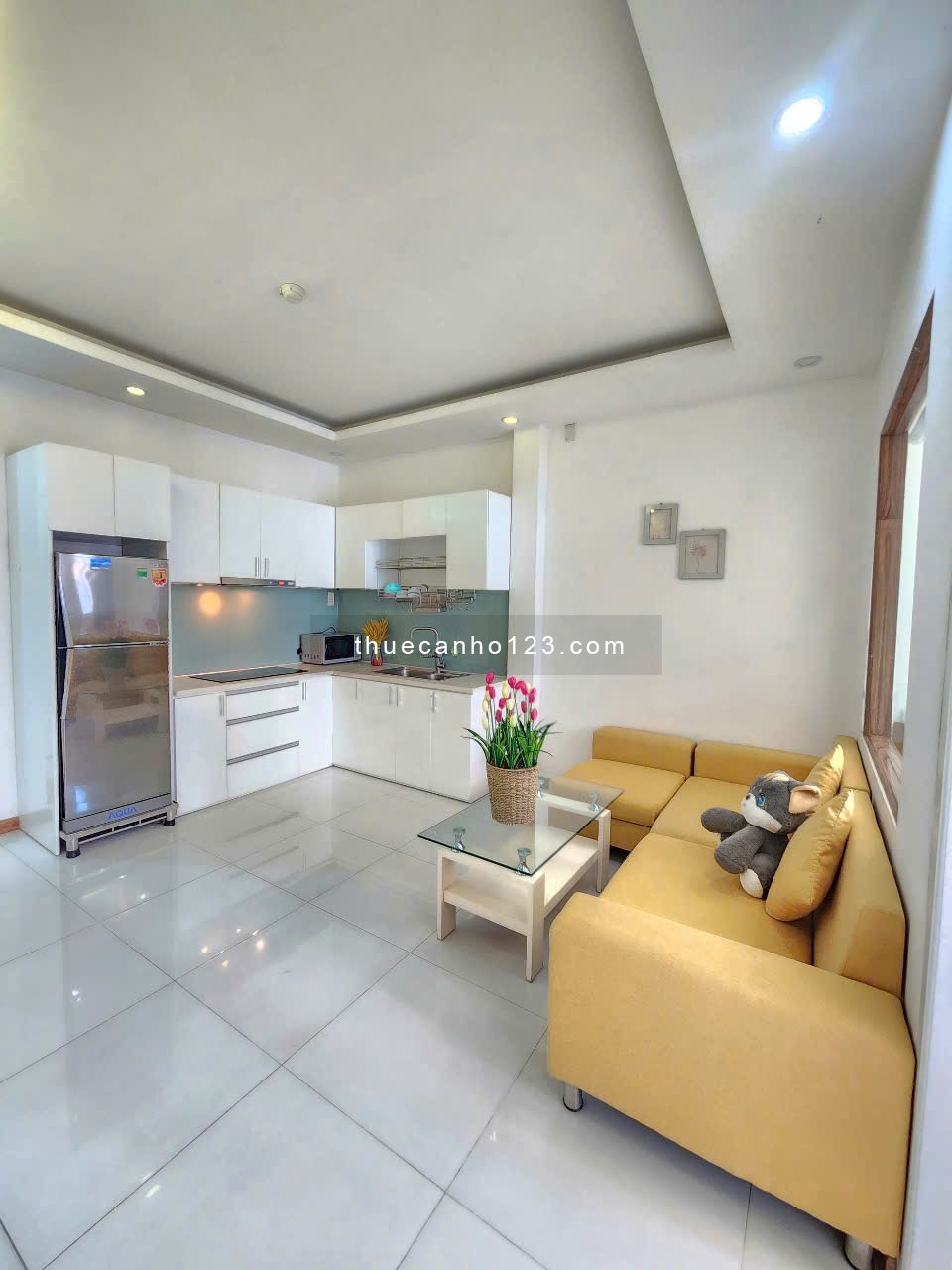 Cho Thuê Căn Hộ 1 Phòng Ngủ Máy Giặt Riêng Rộng 56m2 Gần Công Viên 23 Tháng 9