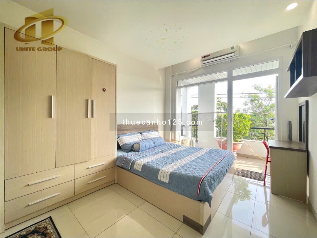 Căn Hộ Cho Thuê 1 Phòng Ngủ Ngay Tôn Thất Thuyết Quận 4 - Ban Công Máy Giặt Riêng