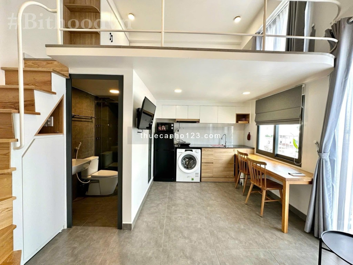 Duplex Ban Công Đẹp Leng Kenggg - Nội Thất Hiện Đại, Nhiều Tiện Ích Xung Quanh, Khu Dân Trí Cao