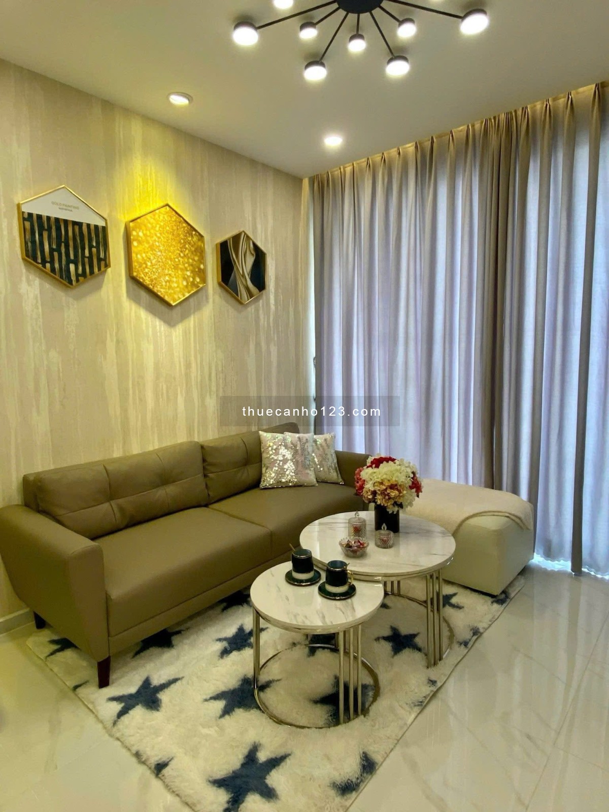 Cho thuê The Prince Phú Nhuận, 50m2, 1PN, 1WC, Nội thất đầy đủ, nhà đẹp. LH: 0981170149 Văn/Zalo