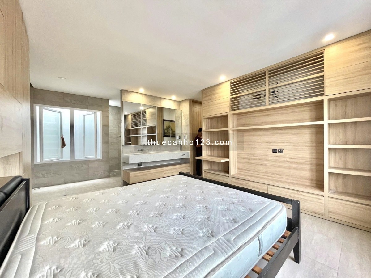 Căn hộ 1PN nội thất cơ bản Nơ Trang Long Quận Bình Thạnh , lót sàn gỗ 