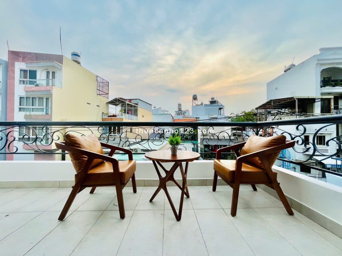 Căn hộ 1 phòng ngủ 40m2 bếp và WC riêng ban công lớn Lê Trực bình thạnh gần ĐH Văn Lang cơ sở 2