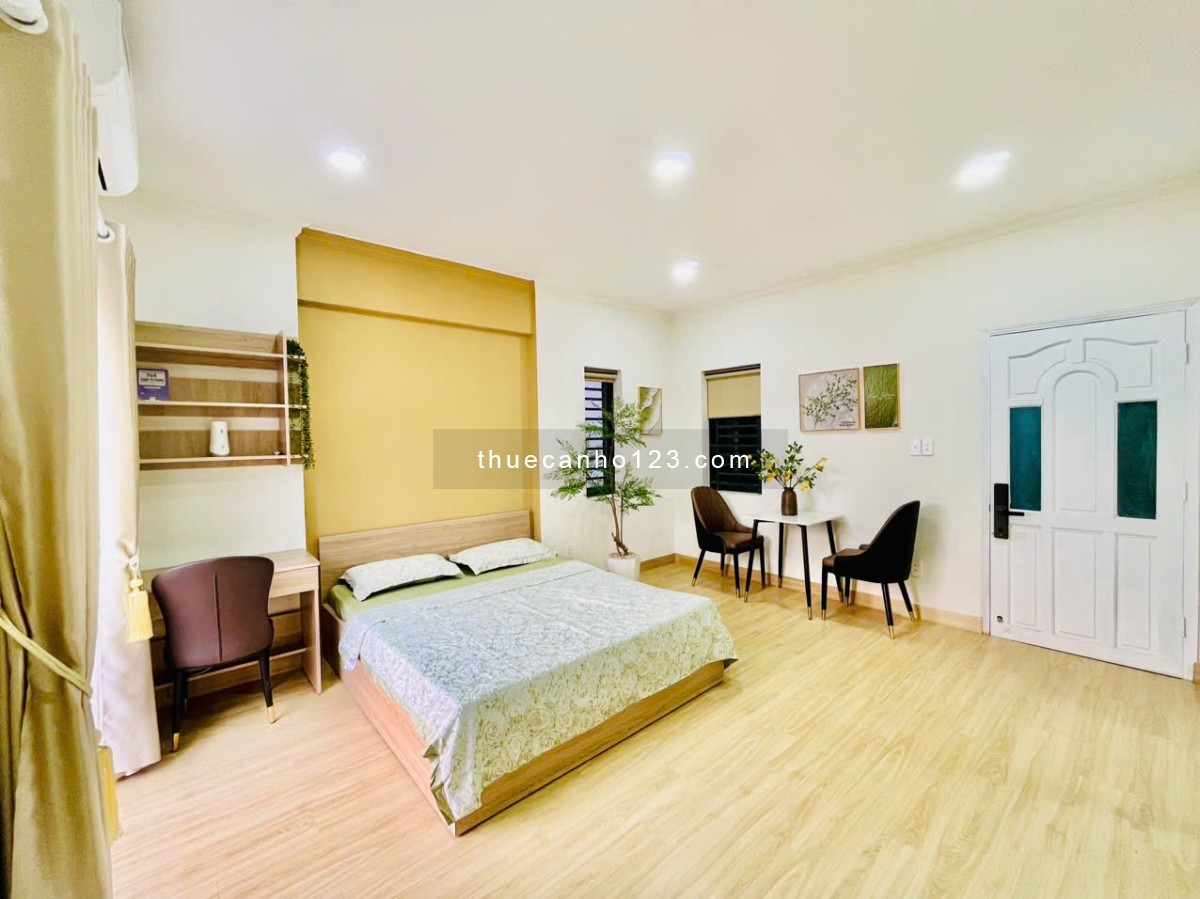 Căn hộ 1 phòng ngủ 40m2 bếp và WC riêng ban công lớn Lê Trực bình thạnh gần ĐH Văn Lang cơ sở 2