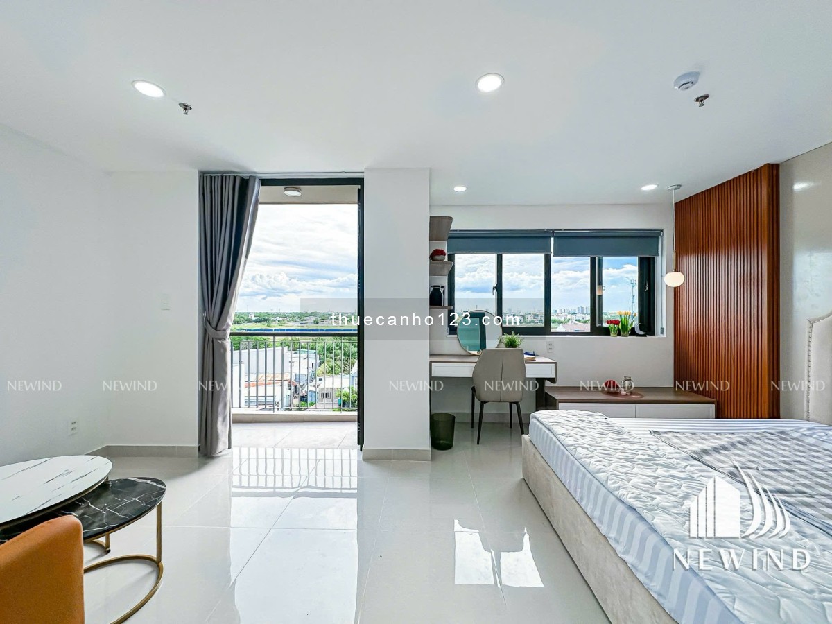 1PN BAN CÔNG GẦN LOTTE, CRESENTMALL - TDT, RMIT, UFM Q7 - FULL NT PHÒNG RỘNG 60m2