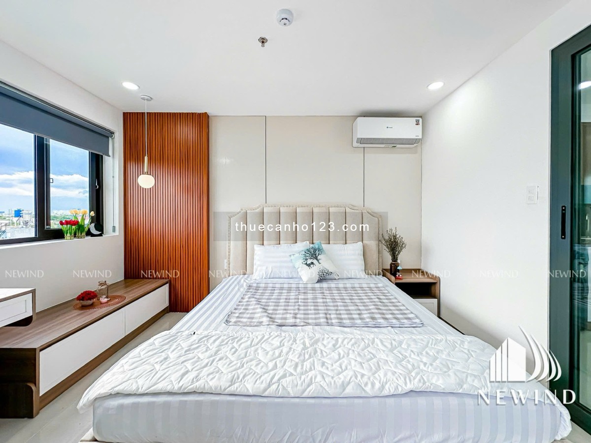 1PN BAN CÔNG GẦN LOTTE, CRESENTMALL - TDT, RMIT, UFM Q7 - FULL NT PHÒNG RỘNG 60m2