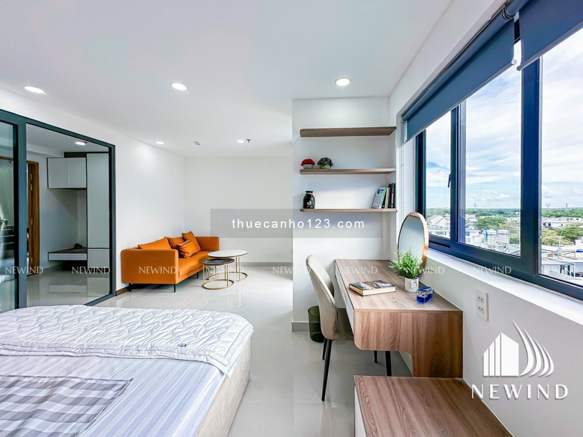 1PN BAN CÔNG GẦN LOTTE, CRESENTMALL - TDT, RMIT, UFM Q7 - FULL NT PHÒNG RỘNG 60m2