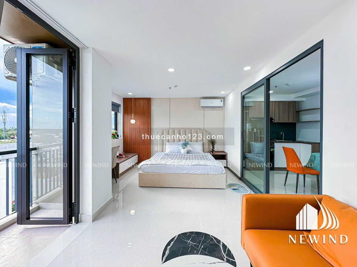 1PN BAN CÔNG GẦN LOTTE, CRESENTMALL - TDT, RMIT, UFM Q7 - FULL NT PHÒNG RỘNG 60m2