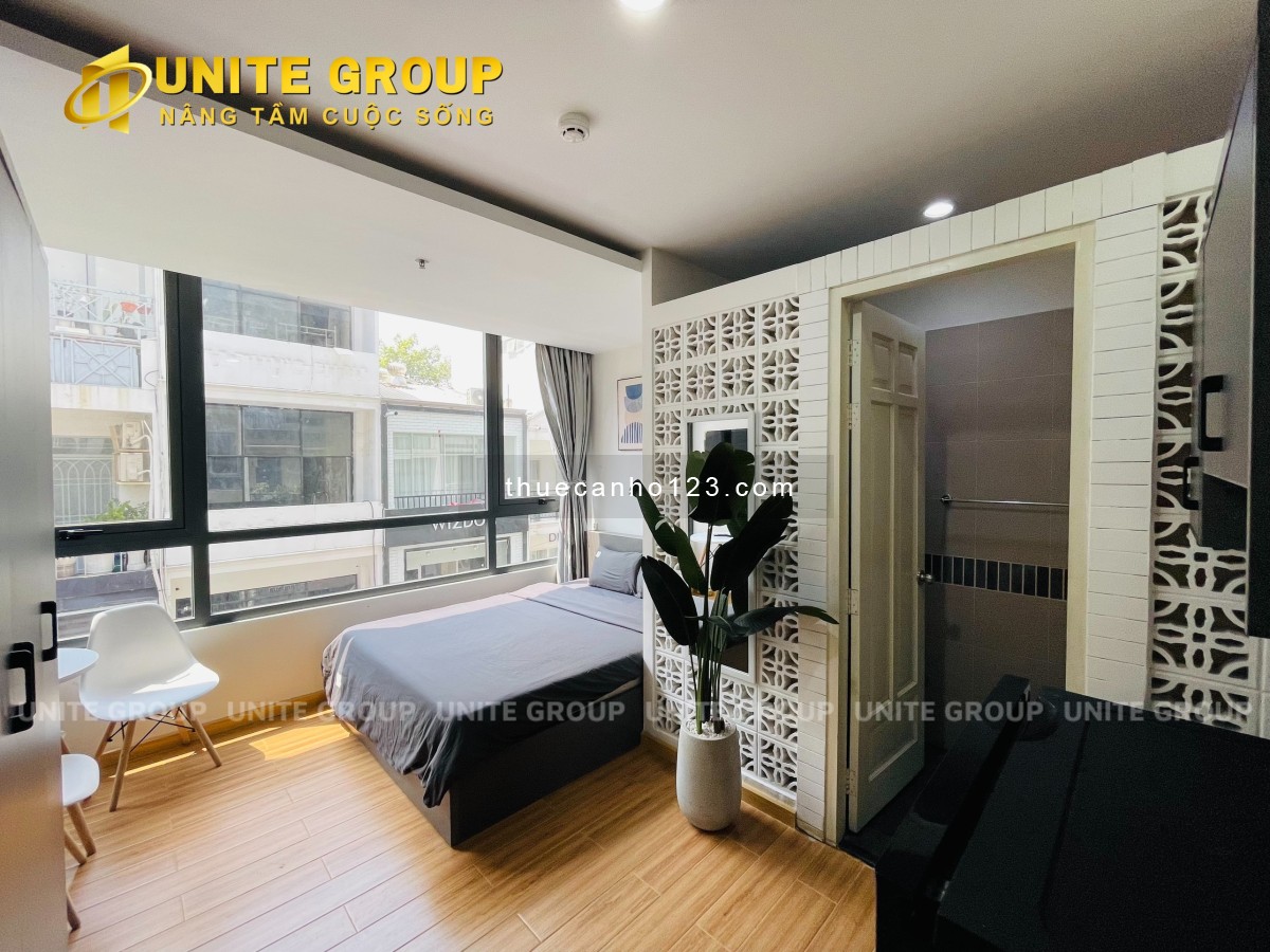 CĂN HỘ BAN CÔNG FULL NỘI THẤT CHO THUÊ GẦN ĐH VĂN LANG Q1, BÙI VIỆN, ĐỀ THÁM, CẦU ÔNG LÃNH