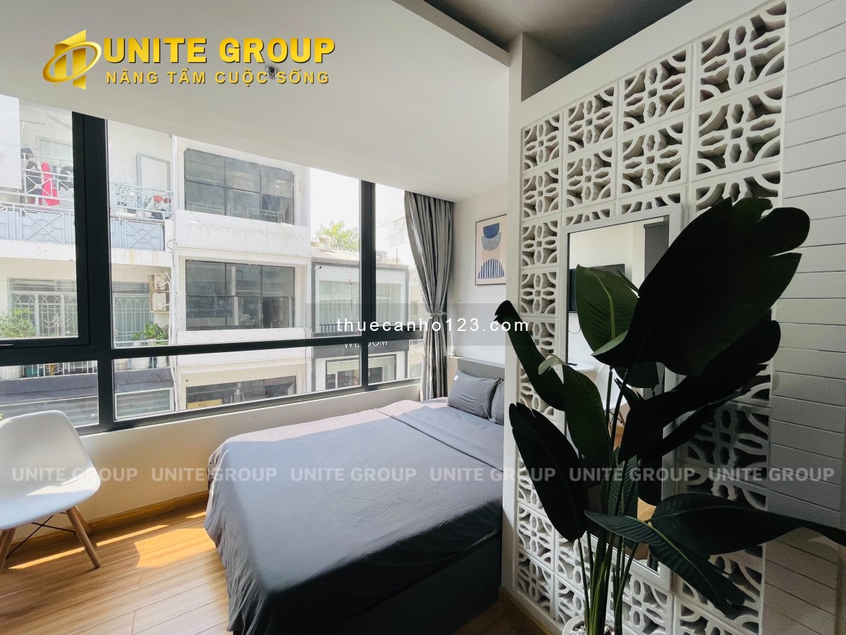 CĂN HỘ BAN CÔNG FULL NỘI THẤT CHO THUÊ GẦN ĐH VĂN LANG Q1, BÙI VIỆN, ĐỀ THÁM, CẦU ÔNG LÃNH