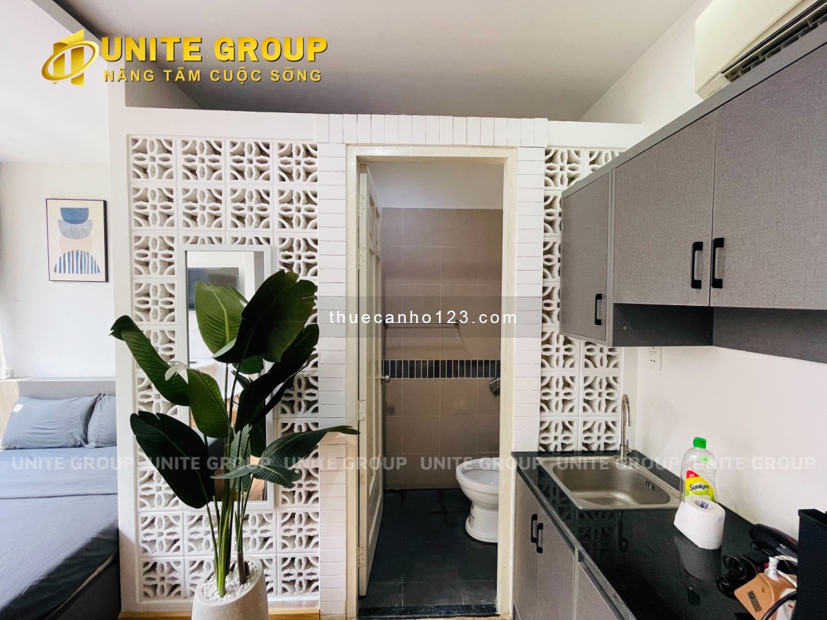 CĂN HỘ BAN CÔNG FULL NỘI THẤT CHO THUÊ GẦN ĐH VĂN LANG Q1, BÙI VIỆN, ĐỀ THÁM, CẦU ÔNG LÃNH