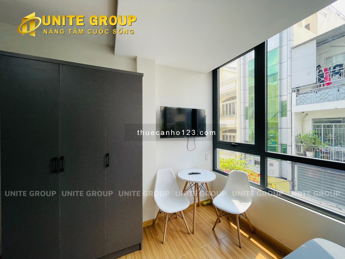 CĂN HỘ BAN CÔNG FULL NỘI THẤT CHO THUÊ GẦN ĐH VĂN LANG Q1, BÙI VIỆN, ĐỀ THÁM, CẦU ÔNG LÃNH