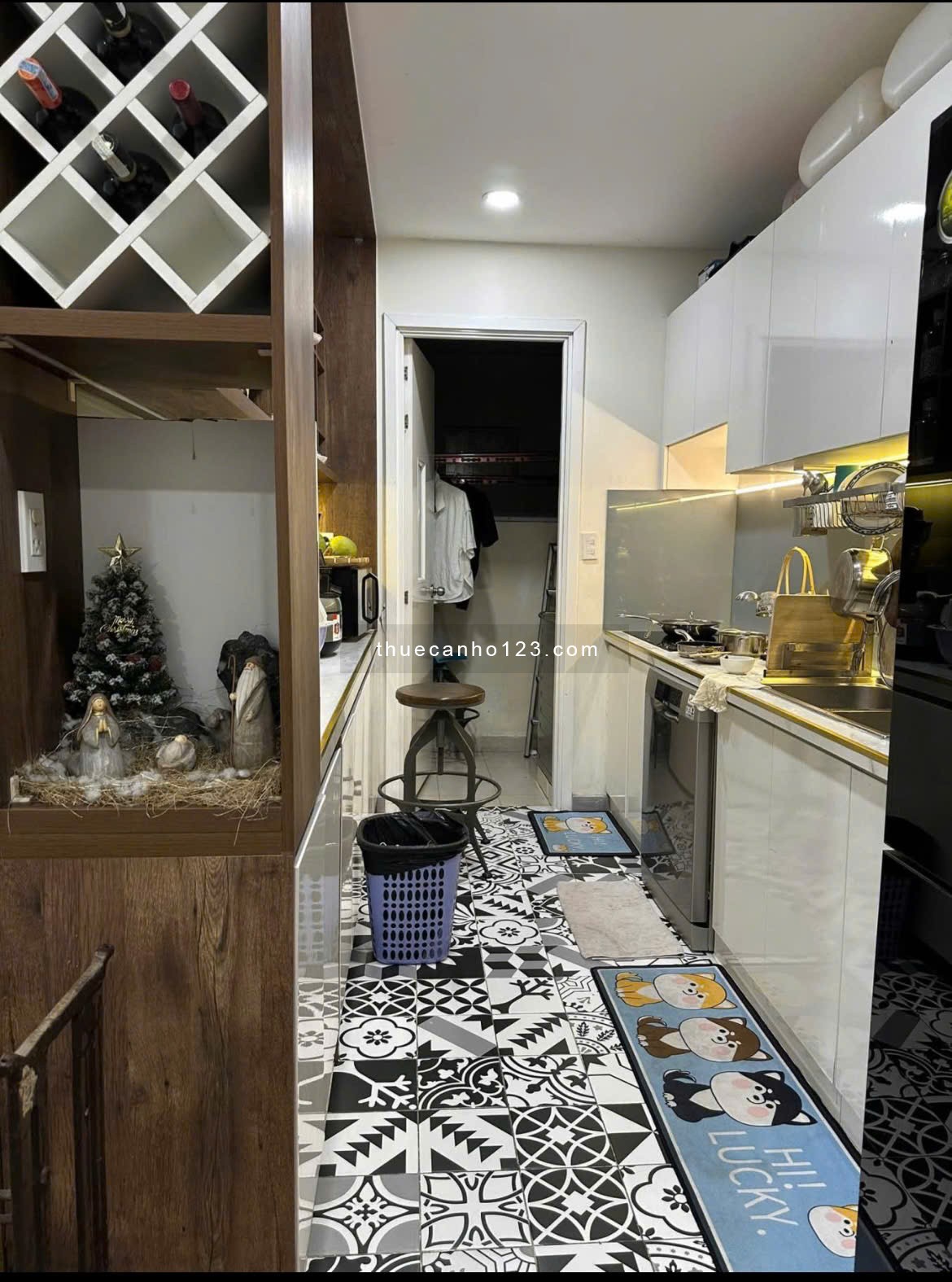 C/c Saigonres Nguyễn Xí- BT : 90m2, 3p ngủ, 2WC, NT, 15tr/th