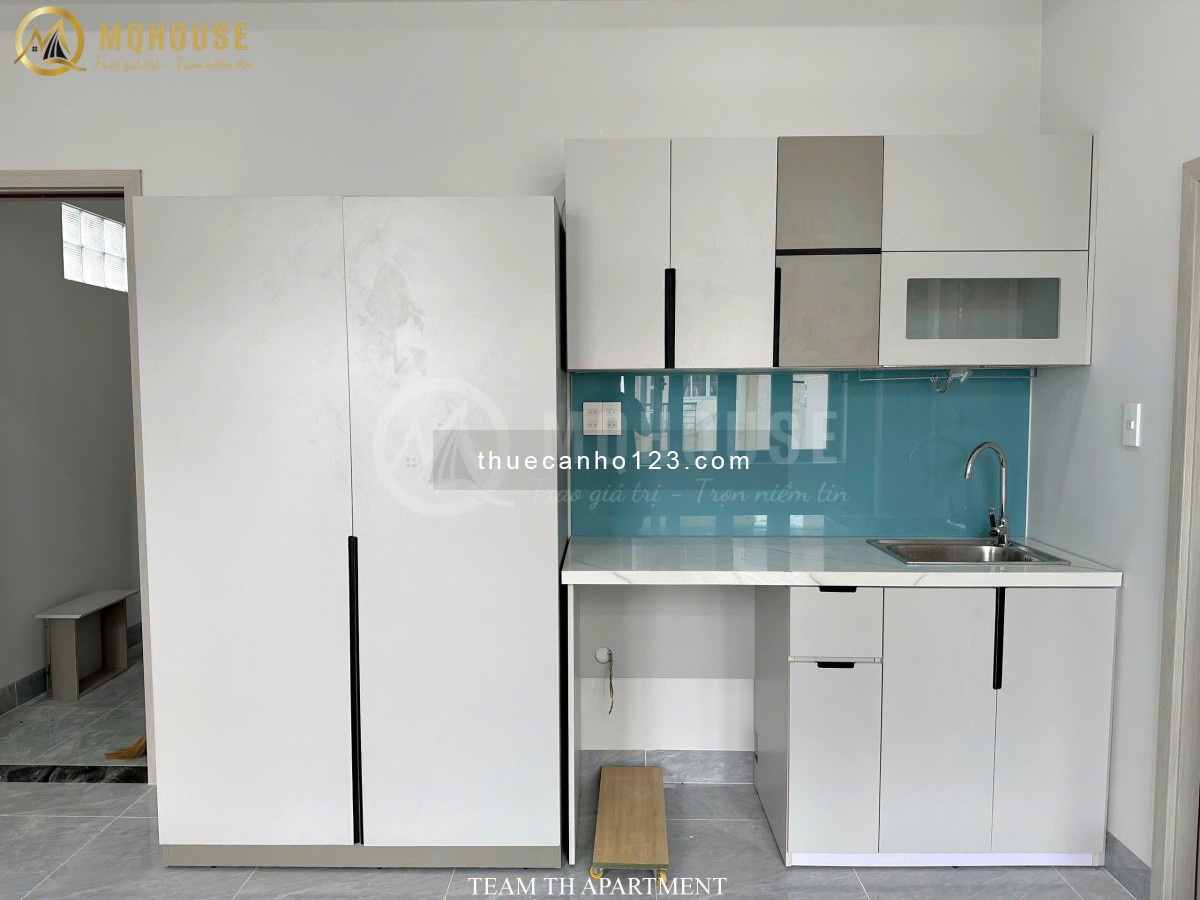 Dự án mới 100% gần chợ Bà Chiểu - Ngã Tư Hàng Xanh - có thang máy - ban công thoáng mát rộng rãi