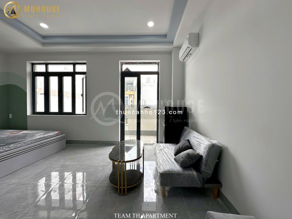 Dự án mới 100% gần chợ Bà Chiểu - Ngã Tư Hàng Xanh - có thang máy - ban công thoáng mát rộng rãi