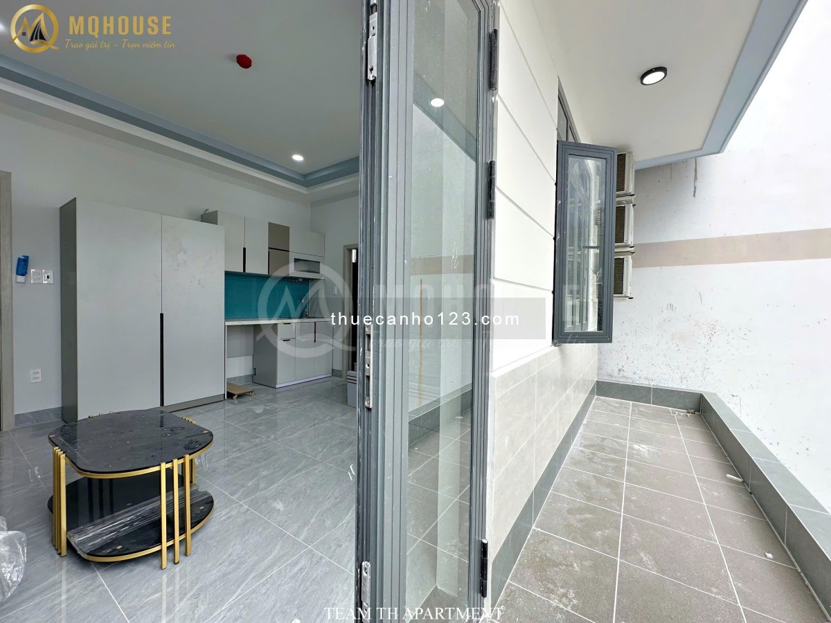 Dự án mới 100% gần chợ Bà Chiểu - Ngã Tư Hàng Xanh - có thang máy - ban công thoáng mát rộng rãi