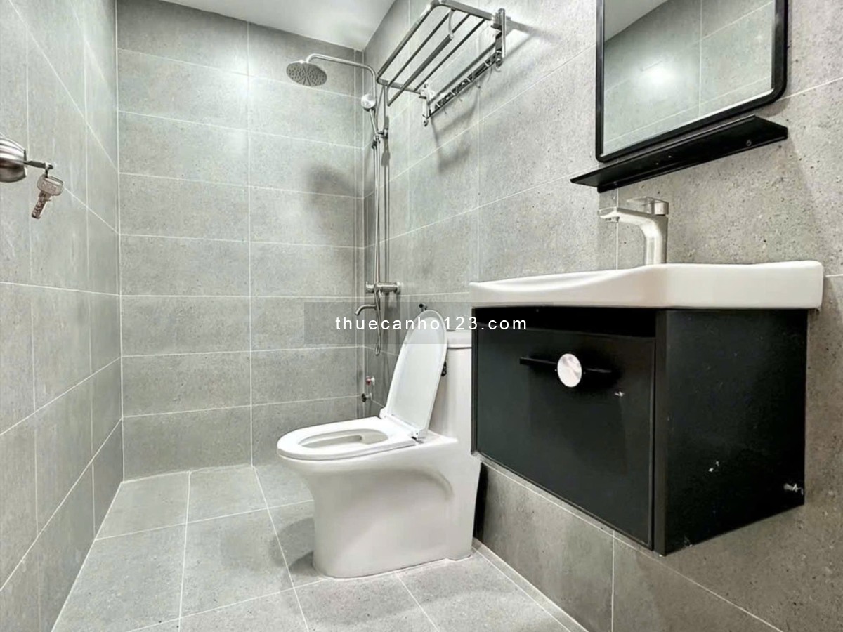 Cho thuê phòng studio có ban công, máy giặt riêng, gần Lê Văn Sỹ, Q3, Bình Thạnh