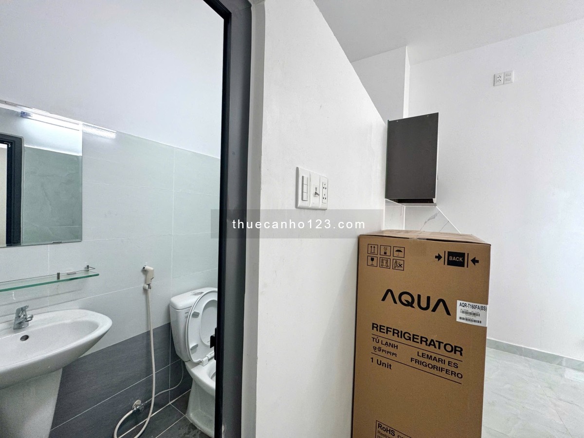 Cho thuê căn hộ Studio Cửa sổ thoáng Q8 gần cầu chữ Y, cầu Nguyễn Văn Cừ, Parc Mall