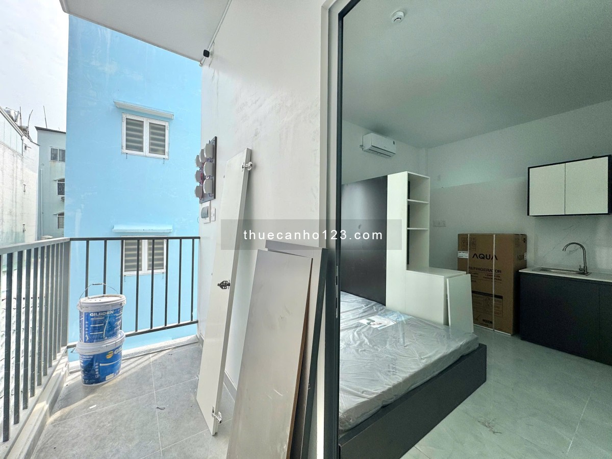 Cho thuê căn hộ Studio Cửa sổ thoáng Q8 gần cầu chữ Y, cầu Nguyễn Văn Cừ, Parc Mall