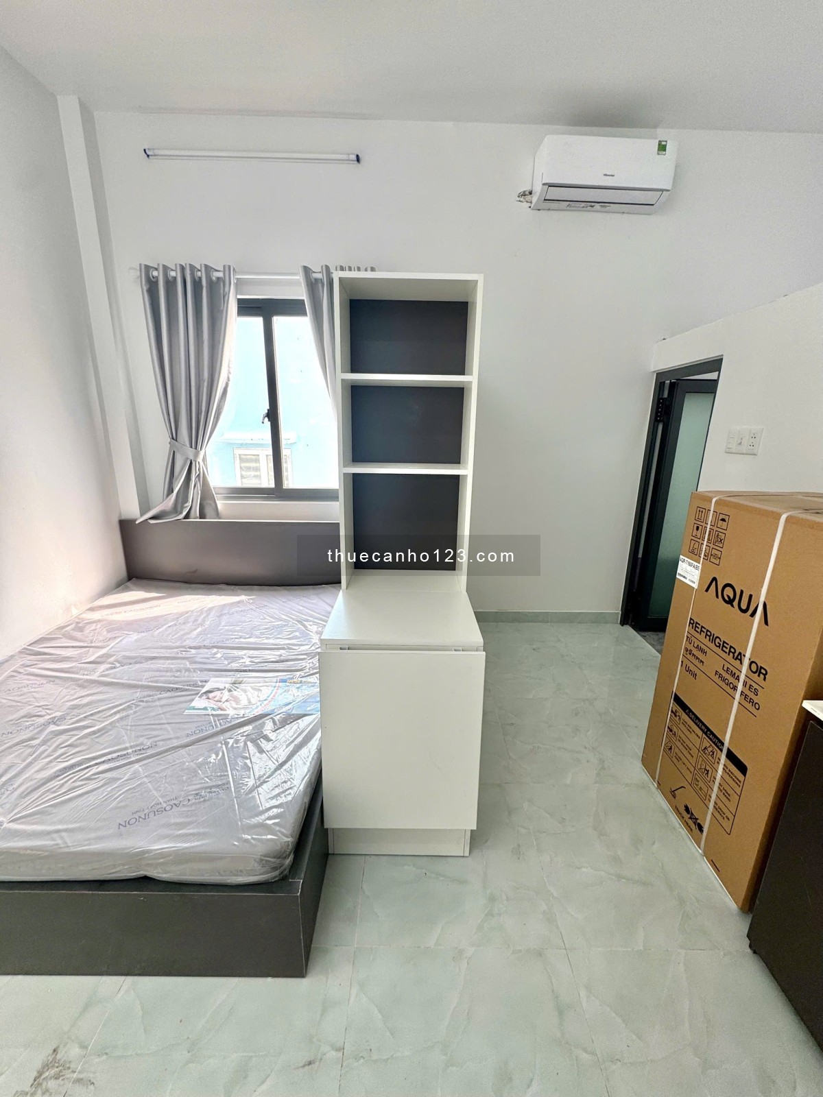 Cho thuê căn hộ Studio Cửa sổ thoáng Q8 gần cầu chữ Y, cầu Nguyễn Văn Cừ, Parc Mall