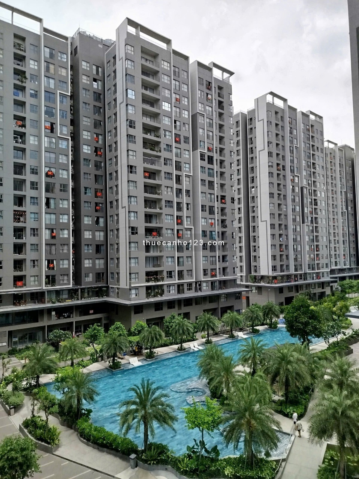 Cho thuê căn hộ West Gate 85m2 (3PN + 2WC), view toàn khu, full nội thất cao cấp, vào ở ngay