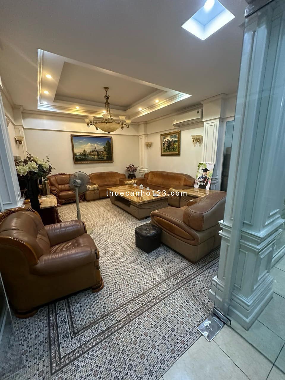 Cho thuê chung cư Goldsilk Vạn Phúc full nội thất dt 120m2 giá 17 triệu