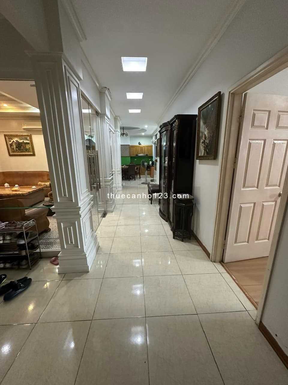 Cho thuê chung cư Goldsilk Vạn Phúc full nội thất dt 120m2 giá 17 triệu