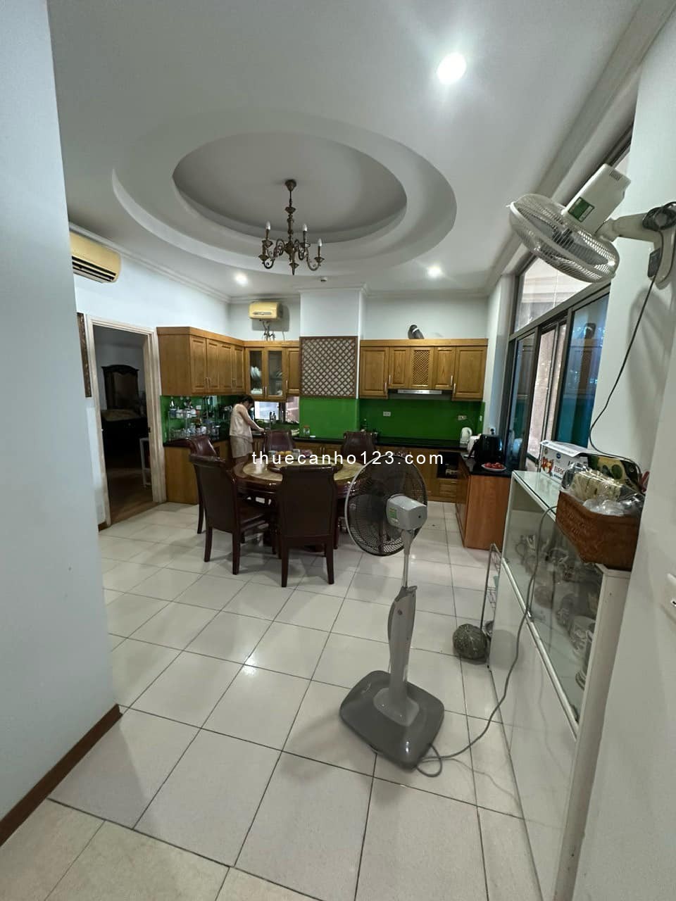 Cho thuê chung cư Goldsilk Vạn Phúc full nội thất dt 120m2 giá 17 triệu