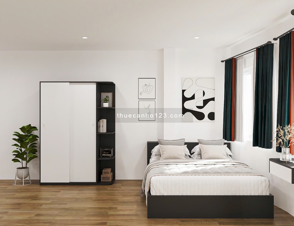 Khai trương cho thuê studio ban công mới 100% gần chợ Hoàng Hoa Thám -giáp Phan Xích Long Phú Nhuận