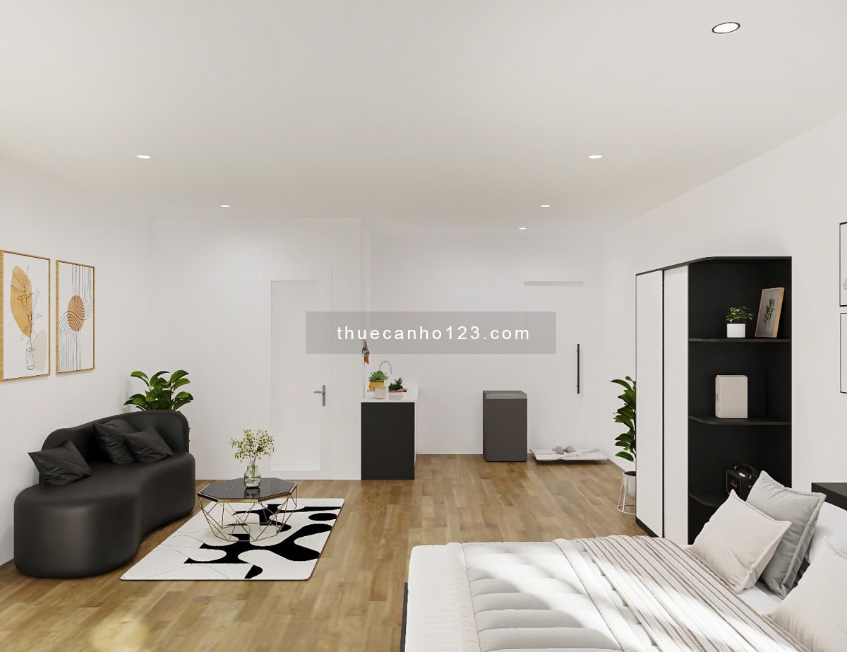Khai trương cho thuê studio ban công mới 100% gần chợ Hoàng Hoa Thám -giáp Phan Xích Long Phú Nhuận