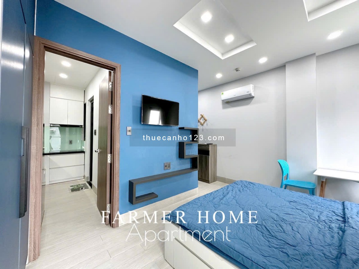 Cho thuê căn hộ full nội thất, ban công thoáng mát Phạm Viết Chánh quận 1 gần ngã sáu Cộng Hoà