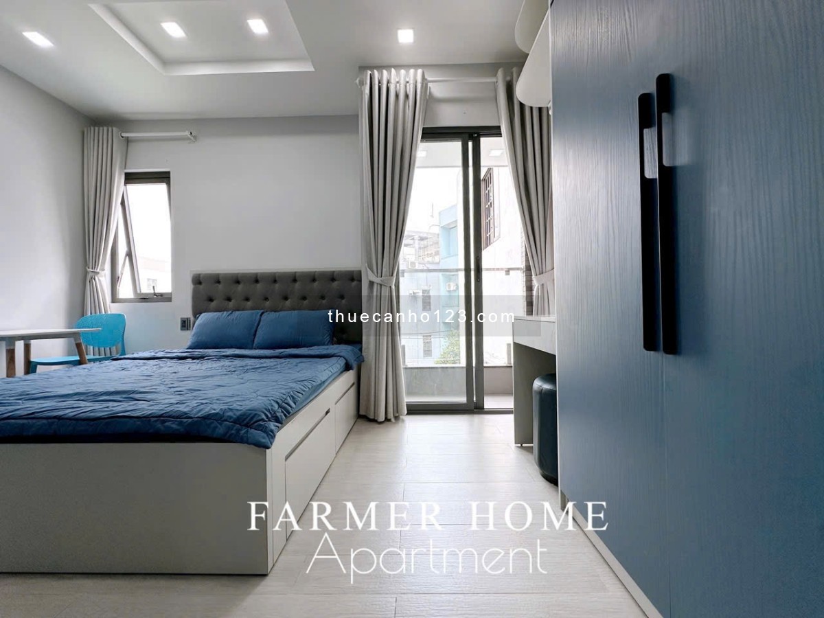 Cho thuê căn hộ full nội thất, ban công thoáng mát Phạm Viết Chánh quận 1 gần ngã sáu Cộng Hoà