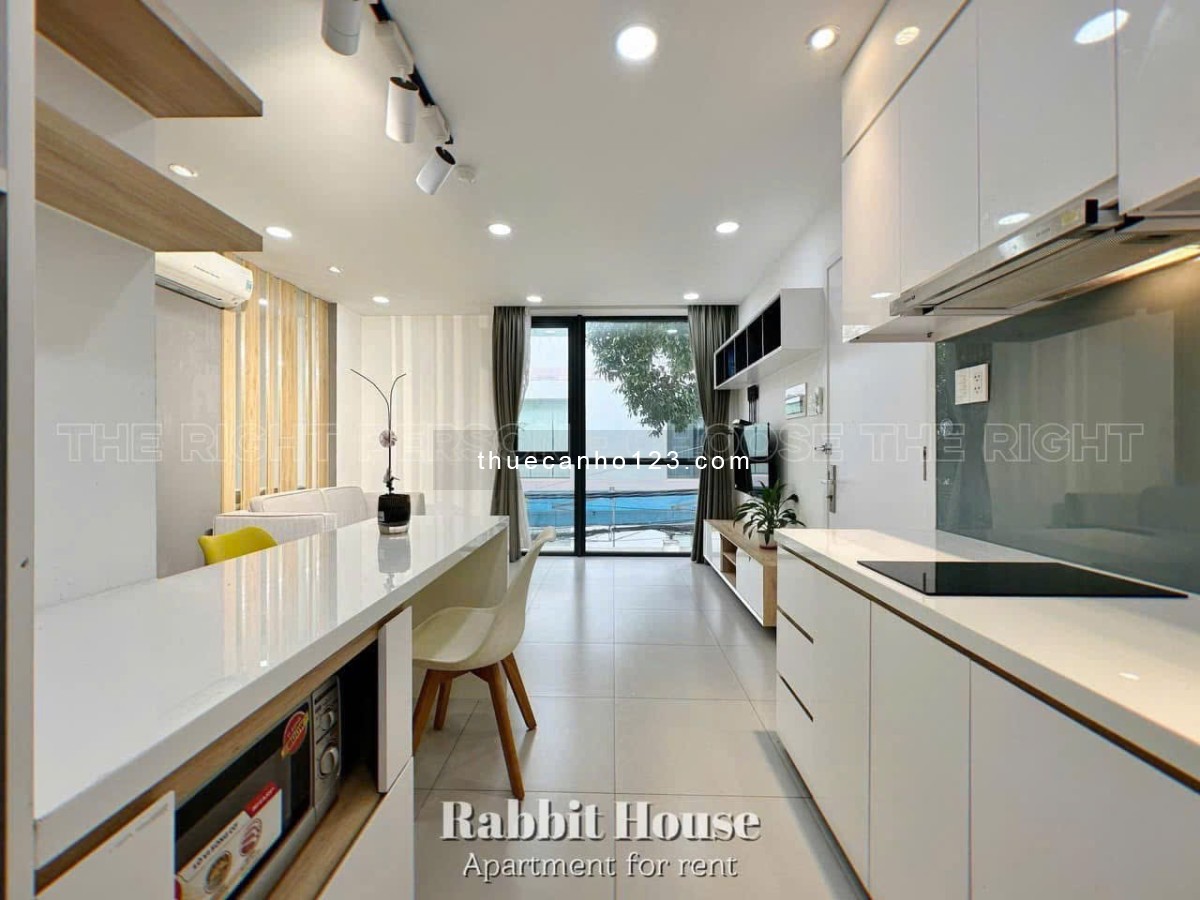 Cho Thuê Căn Hộ 1 Phòng Ngủ Ban Công Full Nội Thất Ngay Vòng Xoay Cống Quỳnh, Bùi Viện, Quốc Thanh