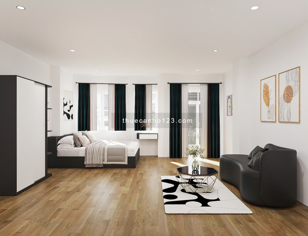 Căn hộ STUDIO nội thất decor tinh tế Quận Phú Nhuận, gần quận 1, quận 3