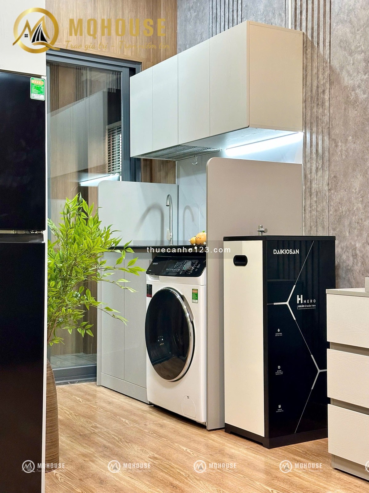 Trống sẵn - ở liền, giặt riêng - máy lọc nước - full nội thất mới 100% có gu, Nhất Tân Phú