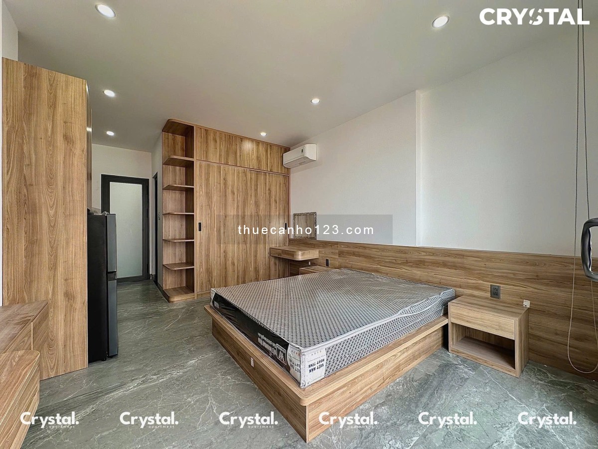 Cho Thuê Căn Hộ Ban Công Máy Giặt Riêng Full Nội Thất Mới 100% Mặt Tiền Trần Hưng Đạo, Gần Bùi Viện