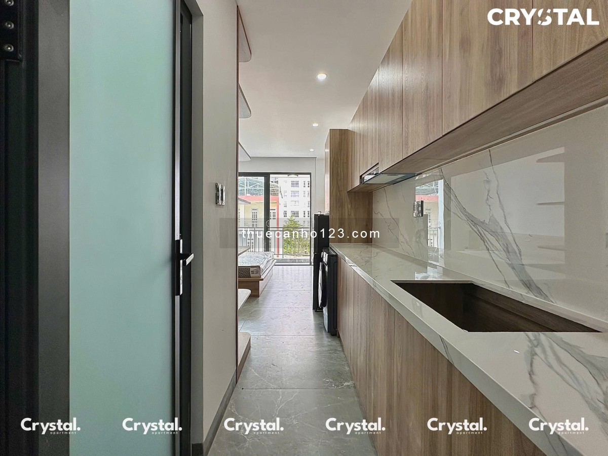 Cho Thuê Căn Hộ Ban Công Máy Giặt Riêng Full Nội Thất Mới 100% Mặt Tiền Trần Hưng Đạo, Gần Bùi Viện