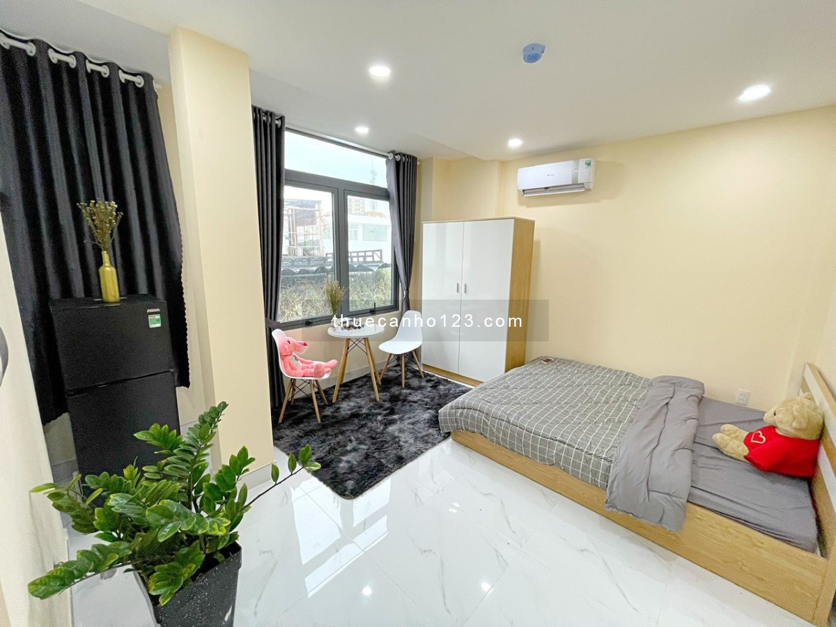 Căn hộ tách bếp_Cửa sổ thoáng_full nội thất_35m2_Chợ Tân Định_Cầu Kiệu_Hồ Con Rùa