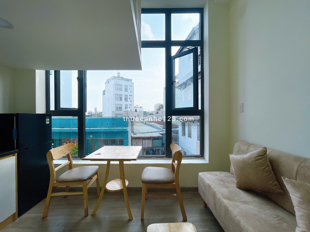 Cho thuê căn hộ Duplex Cửa sổ Q4 gần ĐH Luật, ĐH Nguyễn Tất Thành, cầu Tân Thuận