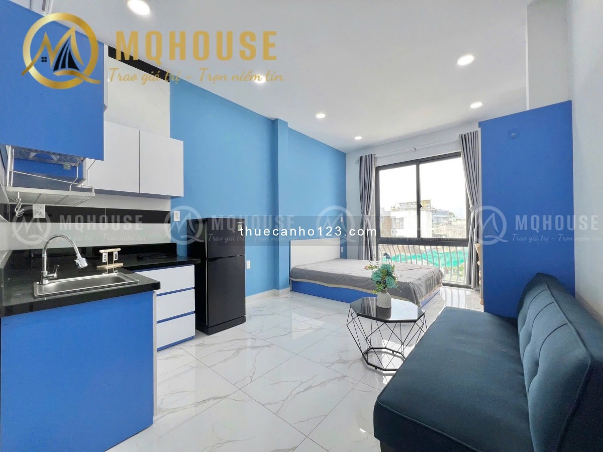 Căn hộ Lê Văn Huân – Tân Bình full nội thất, giờ giấc tự do, cửa sổ to khoáng mát