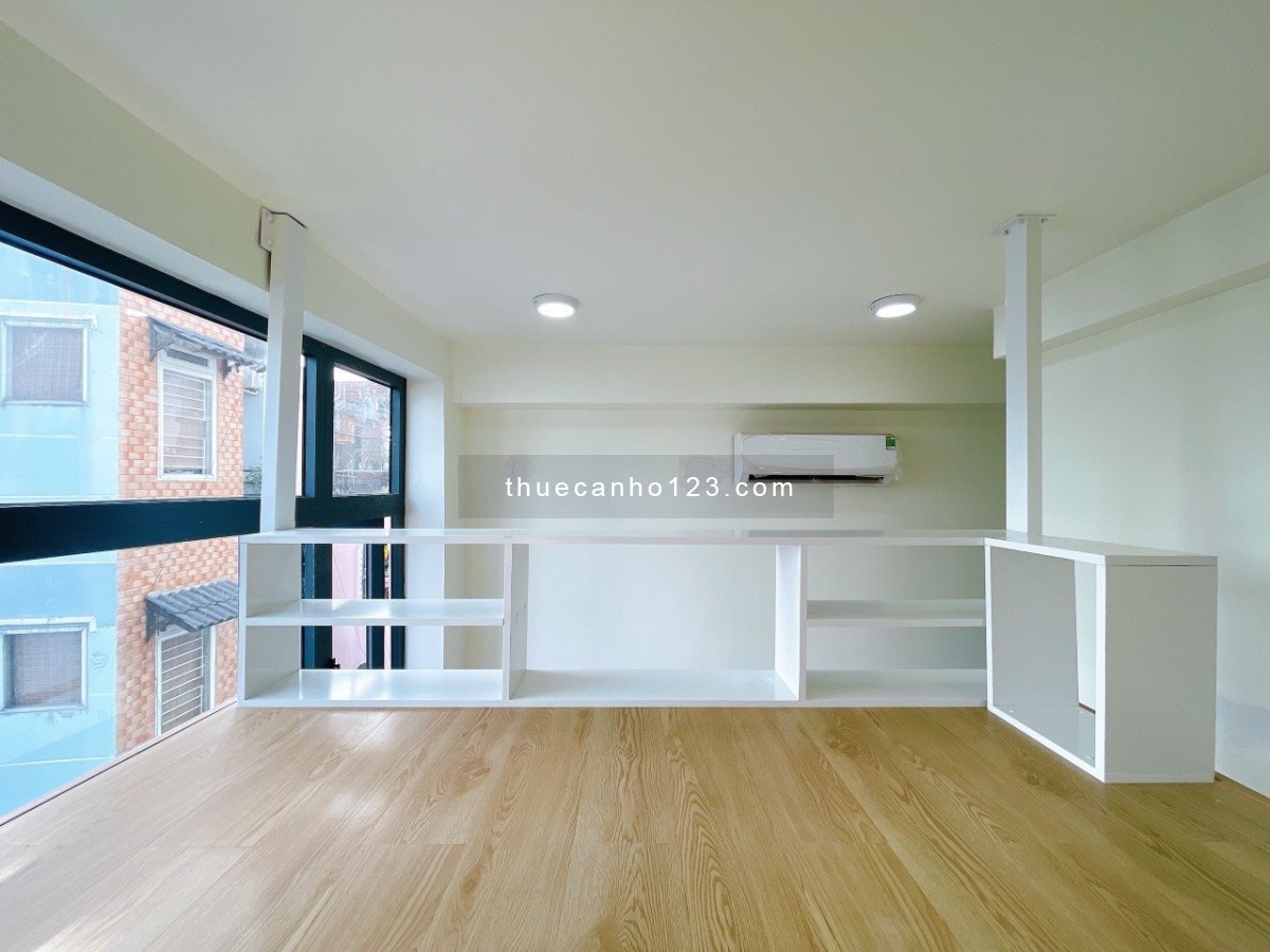 Cho thuê căn hộ Duplex Cửa sổ Q4 gần ĐH Luật, ĐH Nguyễn Tất Thành, cầu Tân Thuận