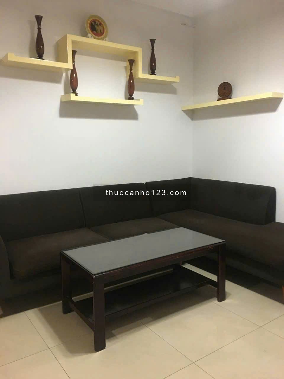 Chung cư An Lộc, P17, Gò Vấp: 3pn 93m2, Căn góc, Nhà trống, 9tr/th.