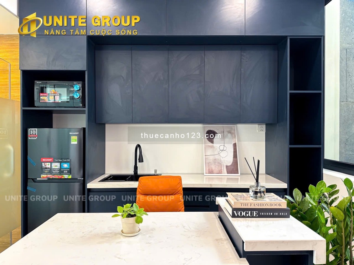 Cho thuê căn hộ mini full nội thất cao cấp - Hoàng Việt Tân Bình gần Siêu thị Maximark Cộng Hòa