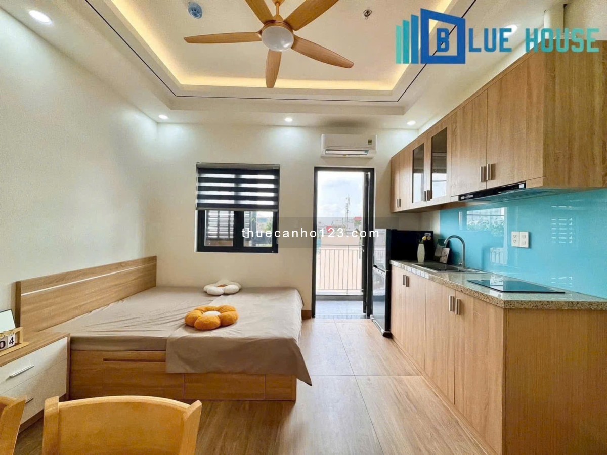 Studio tòa lớn thang máy - Giặt riêng - Full nội thất