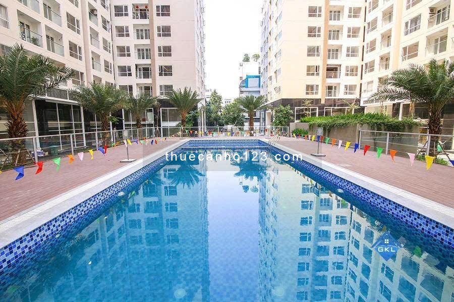 Cho thuê căn hộ Officetel Sky Center Tân Bình, 36m2, Nội thất cơ bản giá thuê: 11 triệu/tháng