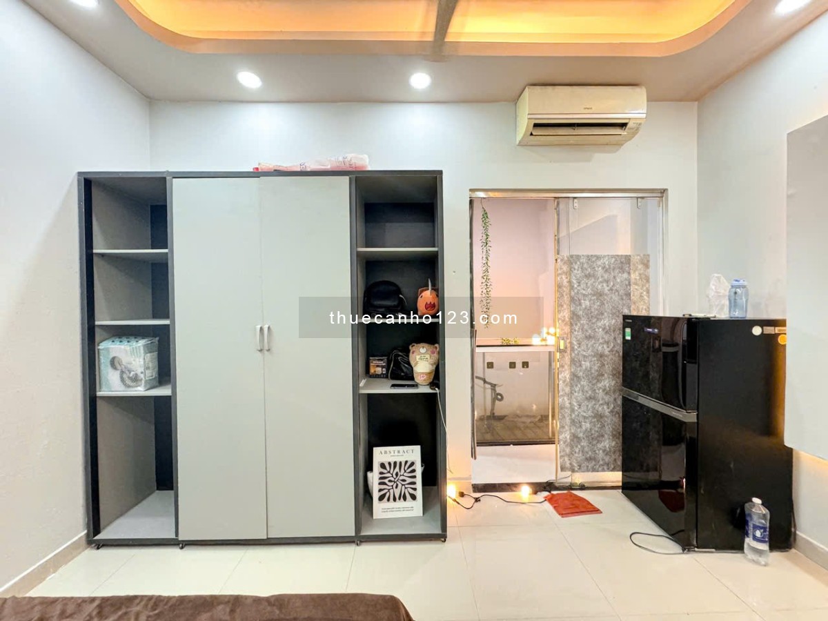 Phòng Studio Nguyễn Đình Khơi – Full Nội Thất, Giếng Trời Thoáng Mát Có Máy Nước Nóng
